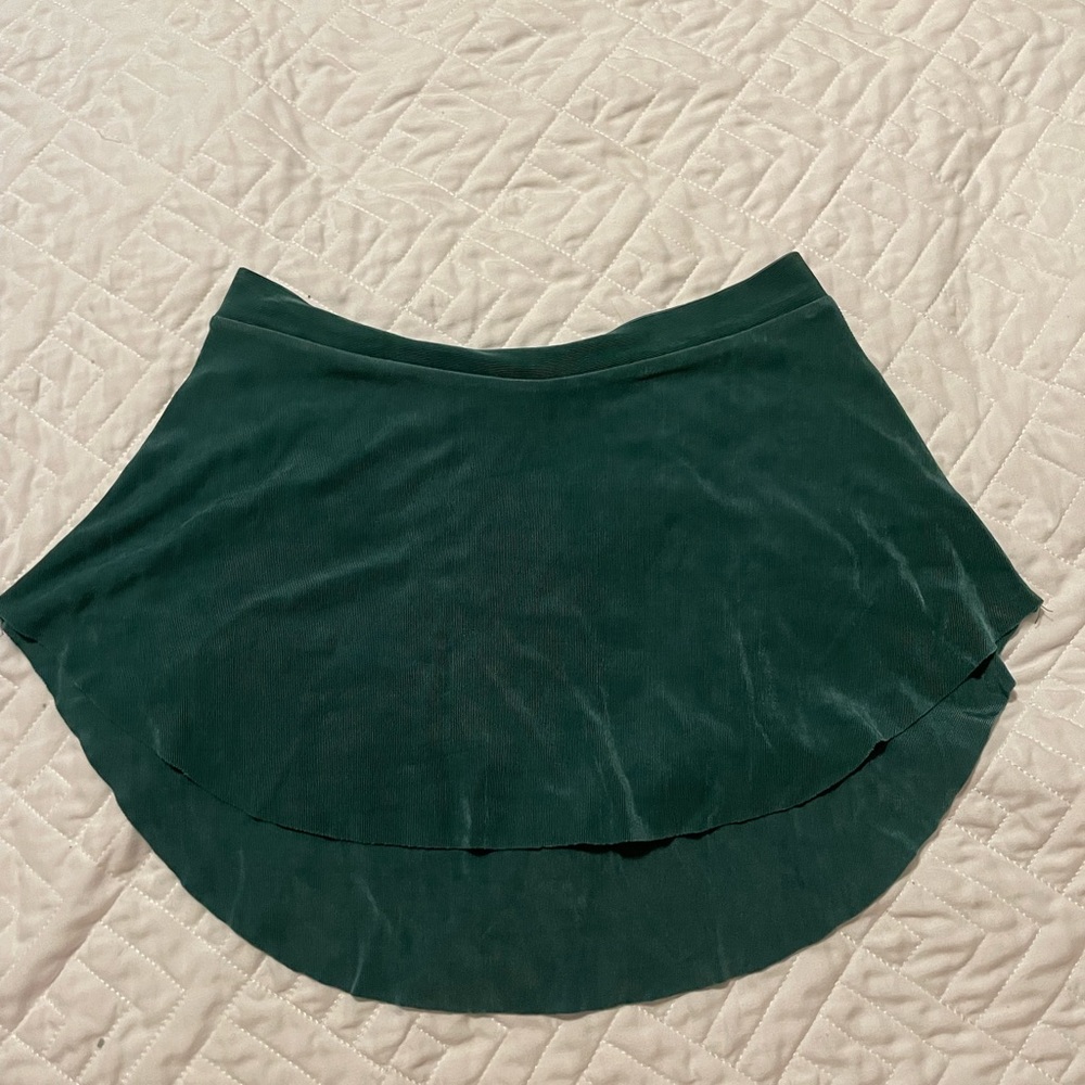 Forest Green Bullet Pointe Ballet Skirt Size S